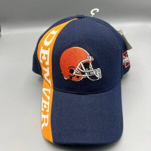 Vintage Denver Broncos Hat Youth Blue Orange Caps Club‎ Strap Back Cap New